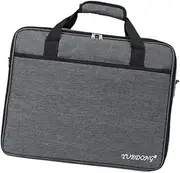 Perfeclan Guitar Effects Pedal Board Bag Travel Case Handbag Padded Gig Bag Pedalboard Zipper Pouch for Concert Rehearsals Performance, 36x28.5x11.5cm