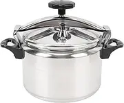 Aluminum Pressure Cooker, 7L Large Capacity Professional Pressure Canner with Non Coating, Dual Ears, Pressure Pot for Gas Stove, for Family Cooking, 5-6 People