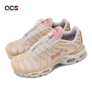 Nike 休閒鞋 Wmns Air Max Plus 女鞋 金 紅 氣墊 厚底 反光 復古 FZ5062-160