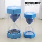 H (Blue )Hexagonal Hourglass Sand Timer 30 Minutes Timer Clock For Classroom