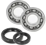 BWPEXZ Compatible with CR250, CR500, ATC250R Main Crankshaft Bearing Sealing Kit