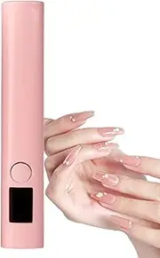 UV LED Nail Dryer Lamp | Quick Drying LED UV Manicure Light,Multifunctional Nail Polish Gel Dryer Lamp for Home, Travel, Business Trip, Apartment