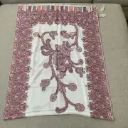 Chico's Scroll Jacquard Pashmina Oblong warm Multicolor Scarf Wrap NEW