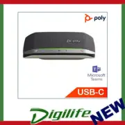 Plantronics/Poly Sync20, Teams, Personal USB-C/BT Smart Speakerphone, Multi-Mics