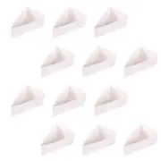 20 Pcs Cupcake Holders Mousse Triangle Box Chicken Nuggets Packing Boxes
