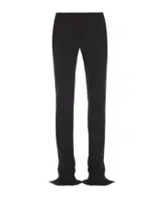 slit-back trousers S,M black