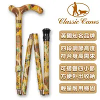 在飛比找ETMall東森購物網優惠-英國Classic Canes 可摺疊收納+調整高低手杖-4