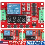 FRM01 Timer Control Relay Switch DC 5V 12V 24V Automation Delay Loop Module 1CH