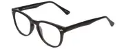 Calabria Gotham City 252 Round Reading Glasses +7.00 Matte Black Men Women