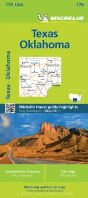 Michelin Texas, Oklahoma Map (Michelin Maps) by Michelin [Sheet map, folded]