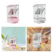 Automatic Bird Feeder Bird Cage Feeder for Lovebirds Birds Budgies