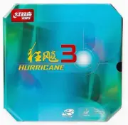 DHS NEO Hurricane 3 Table Tennis Rubber Pips-in 39° Thicknes 2.2mm Black