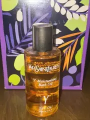 RARE VINATGE YVES SAINT LAURENT Y PERFUMED BATH OIL 2floz NEW