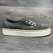 Vans Shoes Men Size 5 Women 6.5 embroidered Check Authentic Black VN0009PVBKP