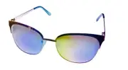 Kenneth Cole Reaction Mens Silver Sunglass Soft Square Metal KC1361 10W