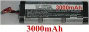 BATTERIE 7.2V 3000mAh Type SC3000/D37/T-Plug F For Generic RC Racing Car