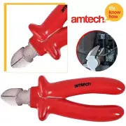 8" Flush Cut Side Cutters Diagonal Cutting Pliers Plier Wire Cable Nippers Tool