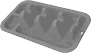 Qianly Taco Holder Stand with Dividers Cooking Pancake Rack Stylish Tool Tortilla Rack Serving Tray for Kitchen Cafe Buffets Party, Gray
