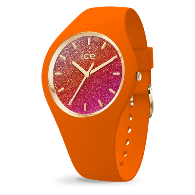 Orologio ICE WATCH Ice Glitter Small 022 574 Orange Summer