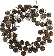 MAGICLULU 100Pcs Vintage Flat Thumb Tacks for Upholstery Decorative Tacks for Furniture Heavy Duty Design for Home and Office Decor