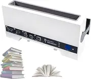 A4 Thermal Cinch Binding Machine, Electric Hot Melt Binder with Binding Length 297mm and Width 210mm, Book Binder, Up to 280 Sheets, for Photo Album, Documents and Reports