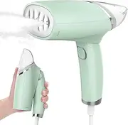 Handheld Garment Steamer for Clothes, Extreme Steam 1000W, Portable Handheld Design, Strong Penetrating Steam (green)