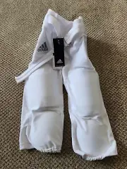 NWT Mens S Climalite Adidas 690PA Integrated Football Pants White FREE SHIPPING