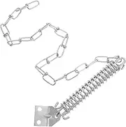 QUMIIRITY Storm Door Closer Chain Lock Heavy Duty Theft Design for Enhanced Home Security Easy Installation Stylish Protector for Outward Opening Doors Windproof Chain