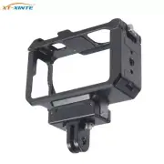For DJI OSMO Action 3 Camera Cage Protective Case Cage Cold shoe Arri Hole Frame