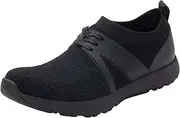 [Alegria by PG Lite] Alegria Women's Qool Comfort Smart Walking Shoes, Fuzz Black, Size EUR 39