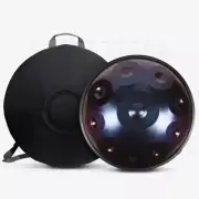 432Hz/440Hz Handpan Drum 9/10 Note D Minor Steel Tongue Drum 22 Inch Yoga