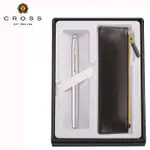 CROSS CENTURY II新世紀亮鉻鋼珠筆+拉鍊式筆套禮盒 ESLITE誠品