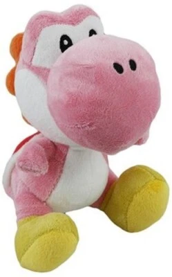 Little Buddy Super Mario Bros. Yoshi 6" Plush - Pink [New Toy] Plush