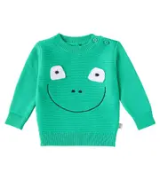 [Stella McCartney Kids] Stella McCartney Kids Baby printed cotton sweatshirt M 3 green