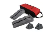 3 Step Levelling Ramps Chocks & Bag Kit for Single Axle Caravan, RV Ramp Pack