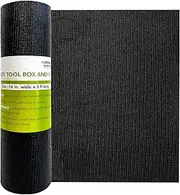 Rubbersheet Warehouse Cuttable Non Slip Mat, Tool Box Liner, Drawer Liners, Shelf Liners for Kitchen Cabinets Non-Adhesive, 16inch x 6 ft (PVC)