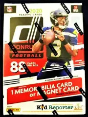 2020 Donruss Football Blaster Box, Burrow, Herbert, Hurts, Tua, Jefferson, Love