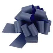5pcs 7 Inch Large Pull Bow Gift Wrapping Big Pull Bows Ribbon Dark Blue