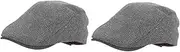 [Kisangel] Pcs Beret Cap for Men Women Unisex Beret Hat Summer Wool Fisherman Beanie Travel Hat