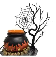 BNIB Scentsy Wax Warmer Hocus Pocus Halloween Fall Spider Web 2016 Retired