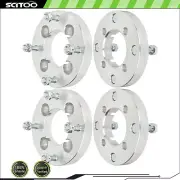 4 pcs 4x110 to 4x137 1" thick silver wheel spacers 12x1.5 studs for Mazda RX-7 (for: Mazda)