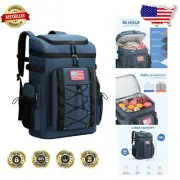Durable 36L Cooler Backpack with Adjustable Straps - Perfect for Hiking & Travel