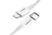 UGREEN UG-10493 Lightning To Type-C 2.0 Male Cable White