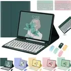 For iPad Mini 2 3 4 5 6 7th Gen Bluetooth Keyboard Flip Leather Stand Case Cover