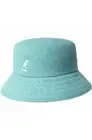 Kangol Mens Lahinch Bucket Hat Warm Winter Outdoor Cap - Blue Tint - XL