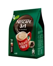 NESCAFE 3in1 Strong - Instant Coffee - 10 Sachets 170g / 6oz