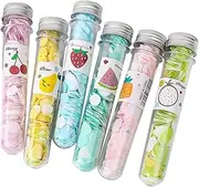 6 Pack Random Pattern Soap Sheets Hand Washing Soap Flakes Mini Portable Soap Paper for Travel Camping Hiking BBQ Office and Home Use Safe Gentle