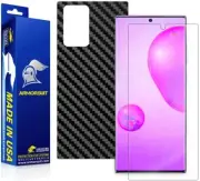 ArmorSuit Samsung Galaxy Note 20 (2020) Screen Protector + Black Carbon Skin USA