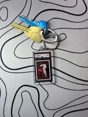 LEBRON JAMES 2003-04 Topps Rookie PSA 10 3x5cm KEYRING