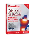 Poweroll Muscle & Joint Herbal Hot Spa Patches 2 In 1